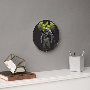 Horloge Ronde Batman Power Up Caractère Art