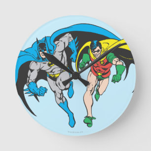 Horloge Ronde Batman & Robin