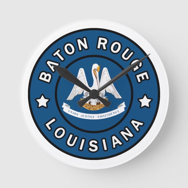 Horloge Ronde Baton Rouge Louisiane (Recto)