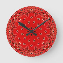 BBQ Red Paisley Western