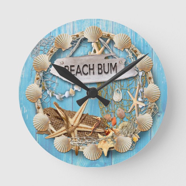 Horloge Ronde Beach Bum (Recto)