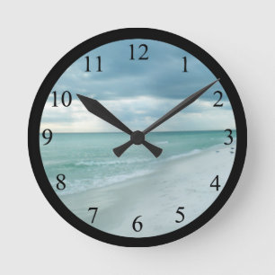 Horloge Ronde Beach de Floride
