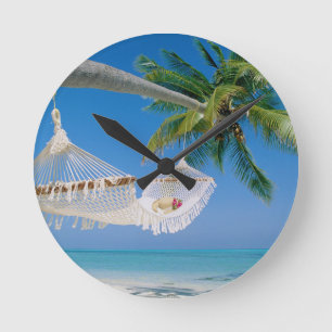 Horloge Ronde Beach Paradise Vacances Hammock