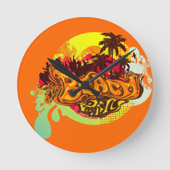 Horloge Ronde Beach Party (Recto)
