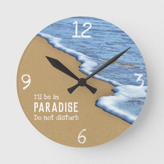 Horloge Ronde Beach Vacation , Do Not Disturb (Recto)