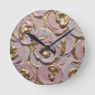 Horloge Ronde Beauté de la nature douce – Collection artistique