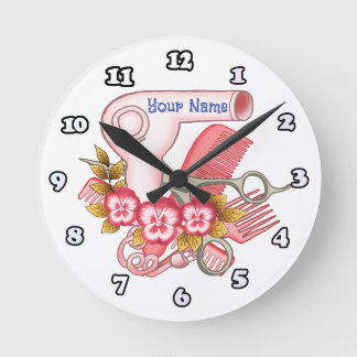 Horloge Ronde Beauticier rose Pansy