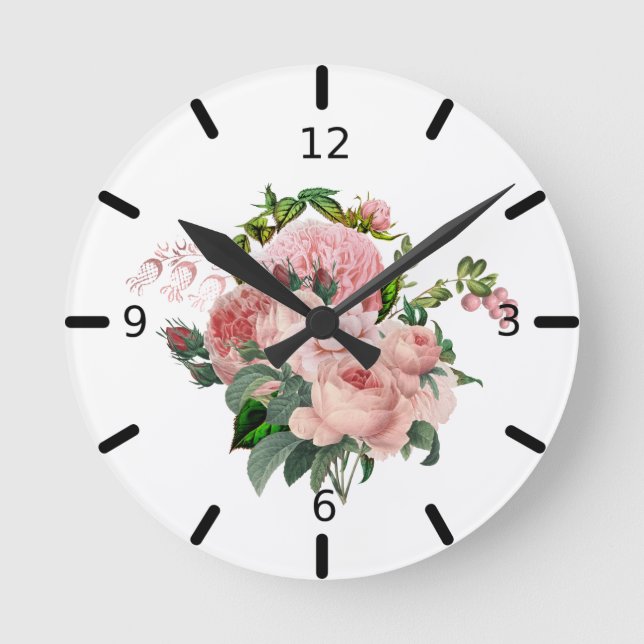 Horloge Ronde Beautiful Blush (Recto)