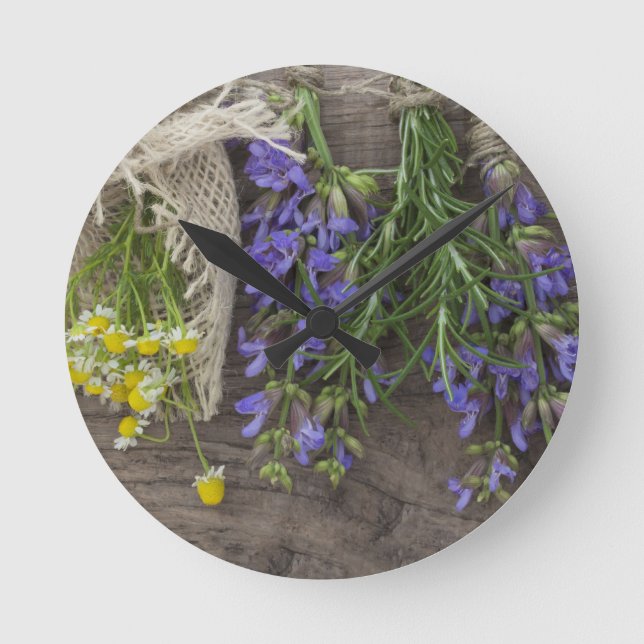 Horloge Ronde beautiful herbal (Recto)