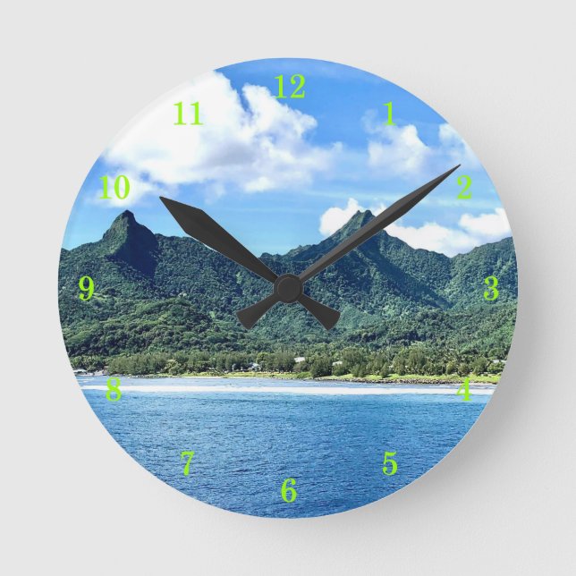 Horloge Ronde Beautiful Outdoor (Recto)