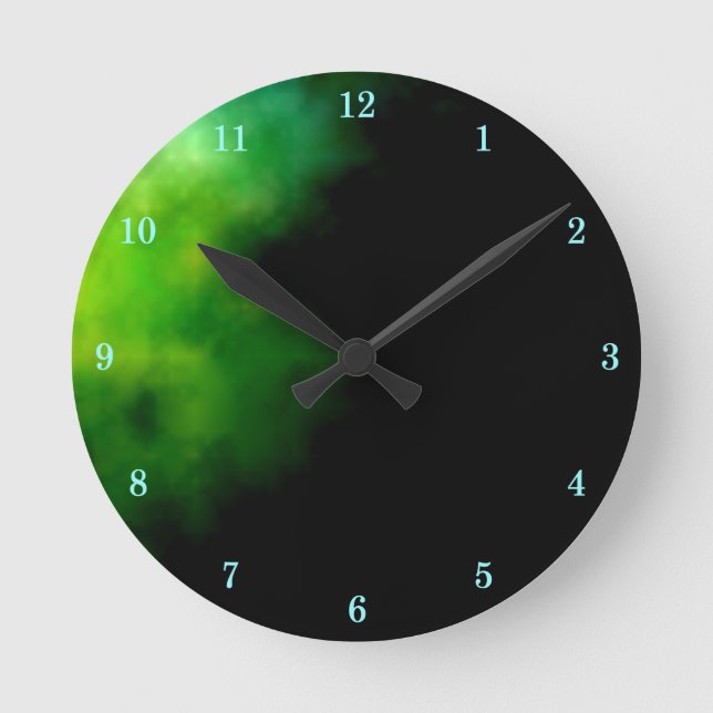 Horloge Ronde Beautiful Outer Space Wall (Recto)