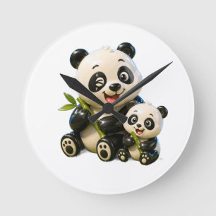 Horloge Ronde Bébé & Enfants Nounou Décoration de chambre d'