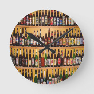 Horloge Ronde Beer Clock