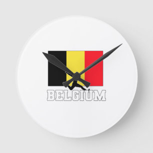 Horloge Ronde Belgium Football Soccer National Team