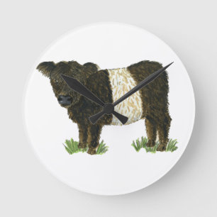 Horloge Ronde 'Beltie'