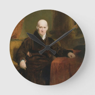 Horloge Ronde Benjamin (1738-1820) 1810 occidental (huile sur le