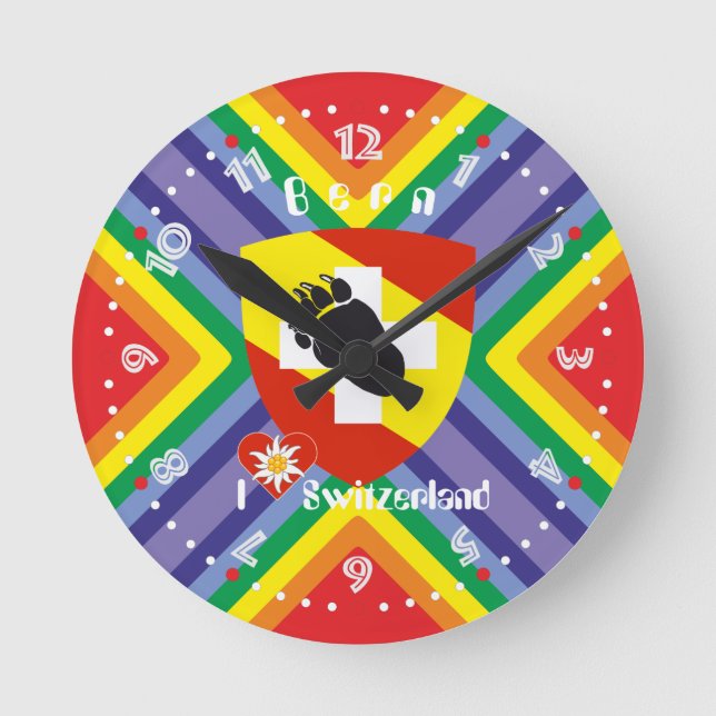 Horloge Ronde Bern Berne Berna Schweiz Suisse Svizra Uhr (Recto)
