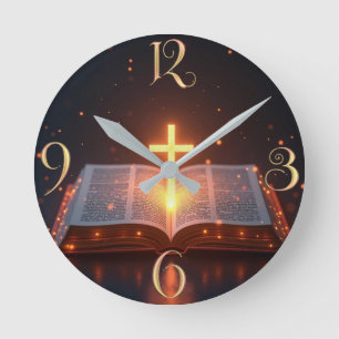 Horloge Ronde Bible