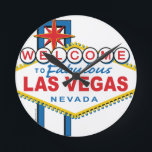 Horloge Ronde Bienvenue à Fabulous Las Vegas<br><div class="desc">Design Las Vegas</div>