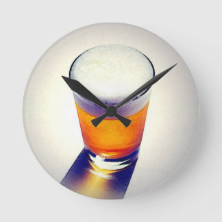 Horloge Ronde Bière