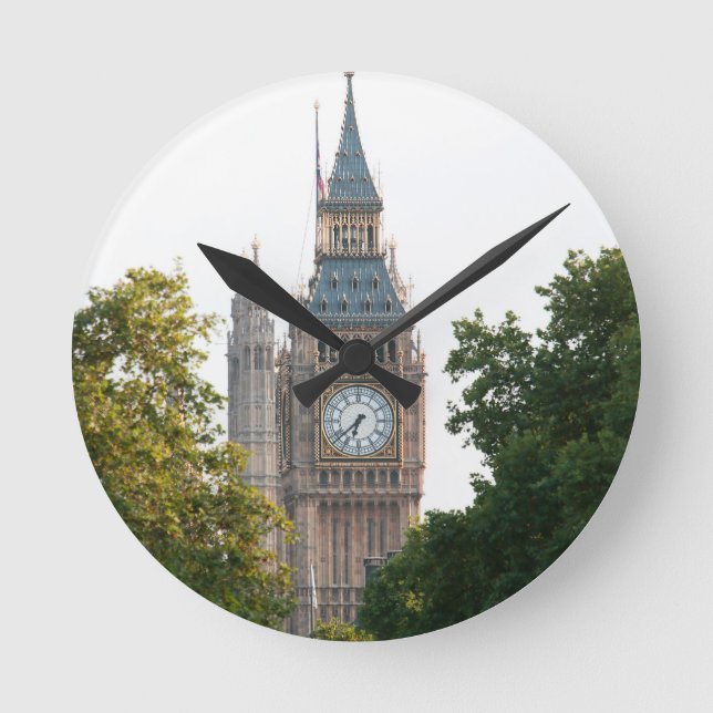 Horloge Ronde Big Ben Londres Angleterre (Recto)