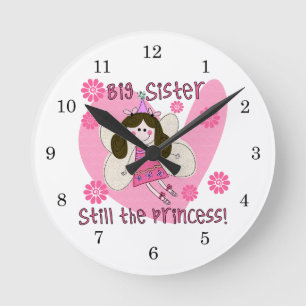 Horloge Ronde Big Sister Still the Princess