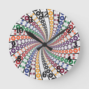 Horloge Ronde Billiards / Pool Balls: Wall Clock