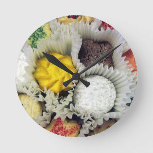 Horloge Ronde Biscuits délicieux