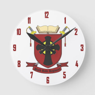 HORLOGE RONDE BLACK ROBE REGIMENT