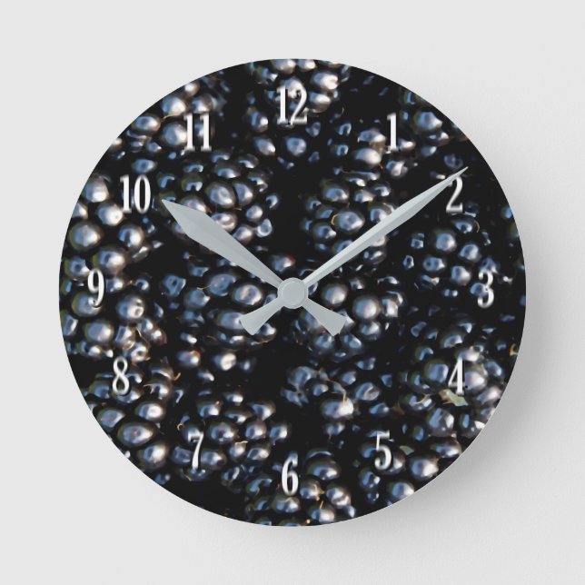 Horloge Ronde Blackberry (Recto)