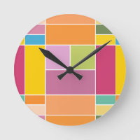 Blocs géométriques au printemps