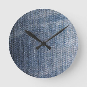 Horloge Ronde blue