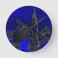 Blue Pop Art New York