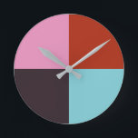 Horloge Ronde Blue Rose rouge<br><div class="desc">2022-23</div>