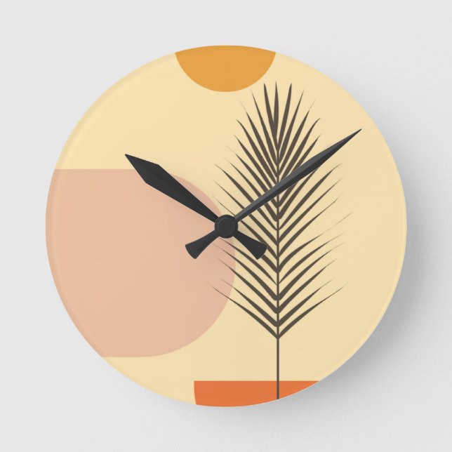 Horloge Ronde Boho (Recto)