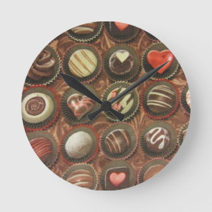 Horloge Ronde Boîte à chocolat
