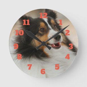 Horloge Ronde Bonne étagère