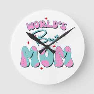 Horloge Ronde Bonne fête des mères