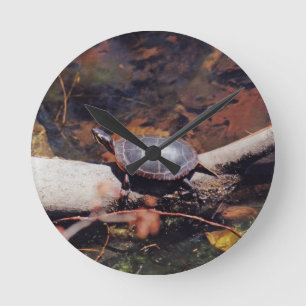 Horloge Ronde Bonne tortue