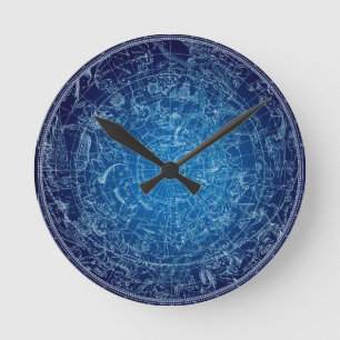 Horloge Ronde Boreal Hemysphere Sky constellations