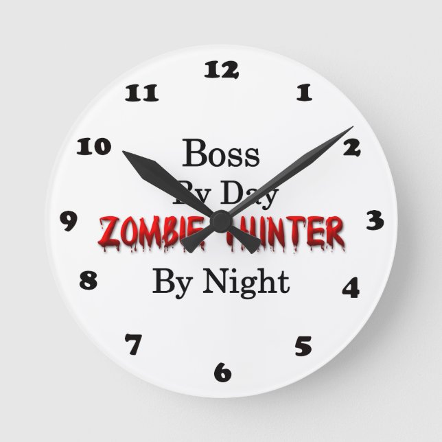 Horloge Ronde Boss/Zombie Hunter (Recto)