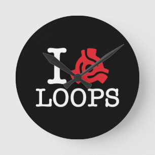 Horloge Ronde Boucles d'adaptateur I 45