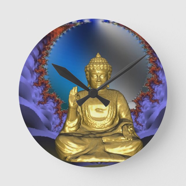 Horloge Ronde Bouddha (Recto)