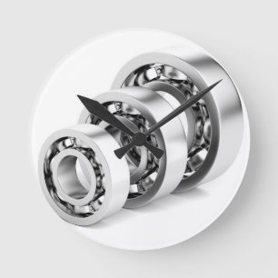 Horloge Ronde Boutons