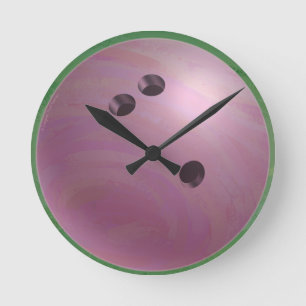 Horloge Ronde Bowling