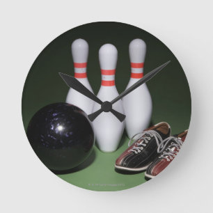 Horloge Ronde Bowling Ball