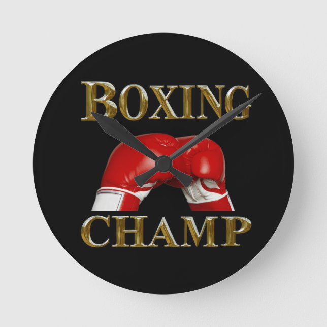 HORLOGE RONDE BOXE (Recto)