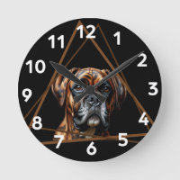 Boxer Lab noir et brun brindle