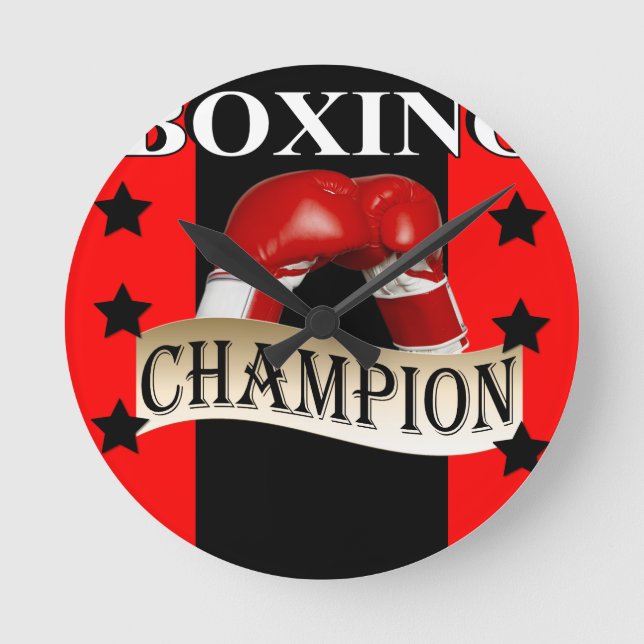 HORLOGE RONDE BOXING (Recto)