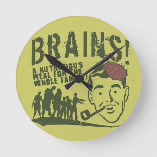 Horloge Ronde Brains !